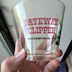Gateway Clipper Pittsburgh PA plastic cups vintage